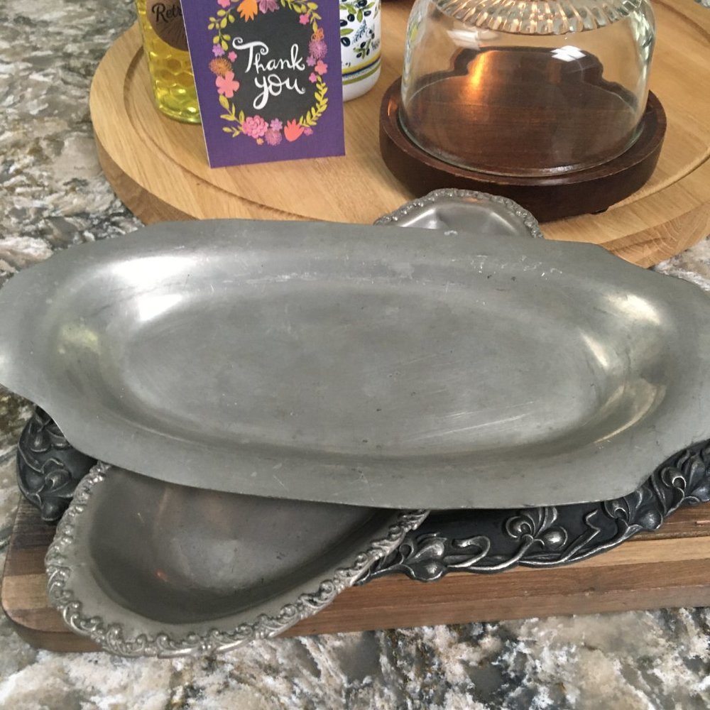 Pewter Tray - Picture 5 of 7